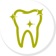 Limpieza dental icono